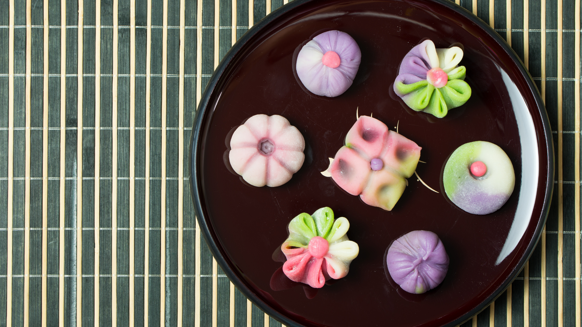 Traditional Japanese Wagashi Assortment