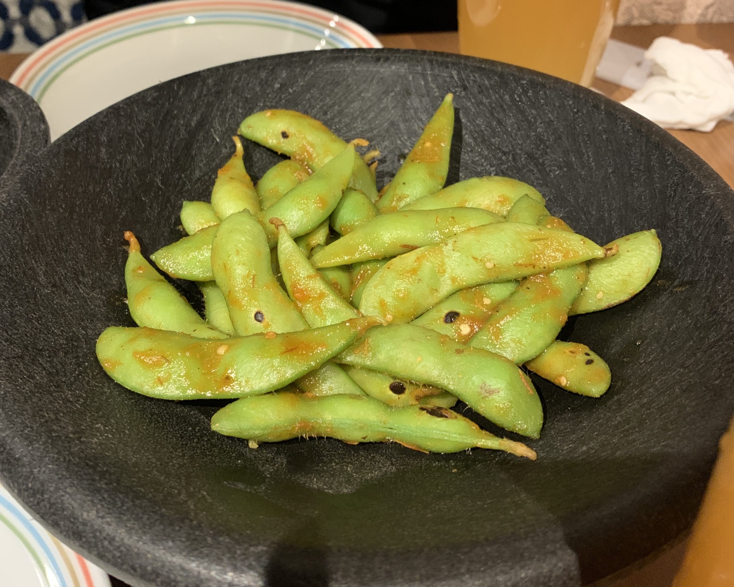 vegan edamame izakaya