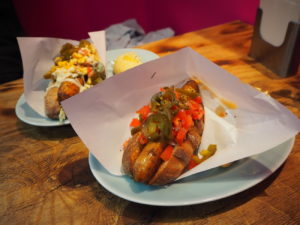 cheap vegan tokyo hot dog