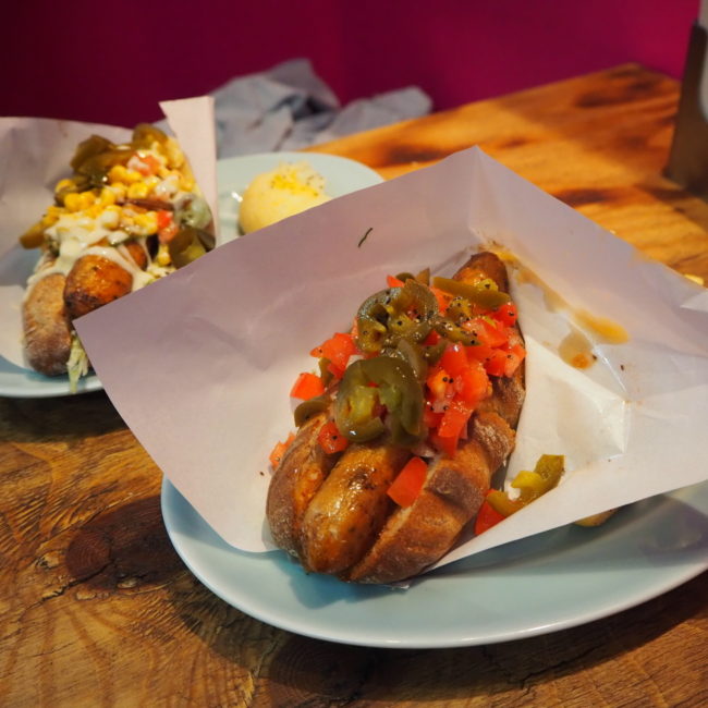 cheap vegan tokyo hot dog